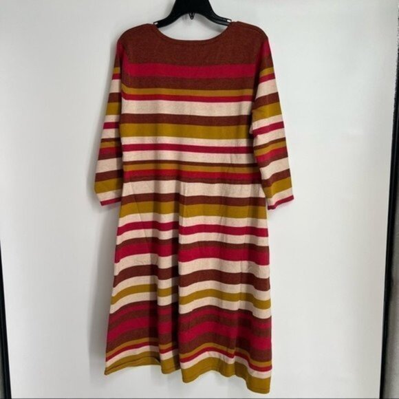 Maree Pour Toi sweater dress fit & flare 12-14 - Picture 5 of 7